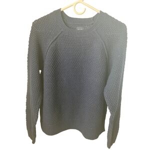 GAP Women's Blue Crew Neck‎ Long Sleeve Knit Sweater Casual Comfy